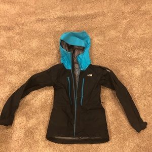 The North Face Black and Blue Jacket and pants